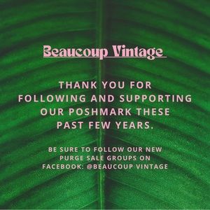 New Facebook Page! $5 Purge sales, live sales, and more!